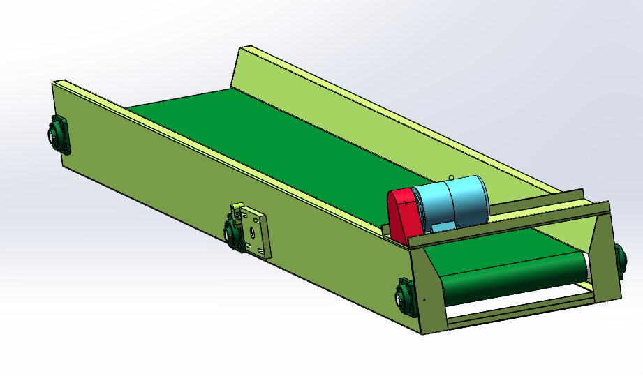 Wast conveyor belt