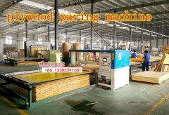 automatic plywood paving machine